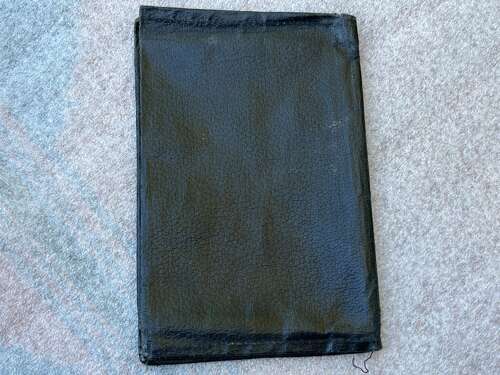 78) Good Used Original WW2 RAF Black Leatherette Wallet