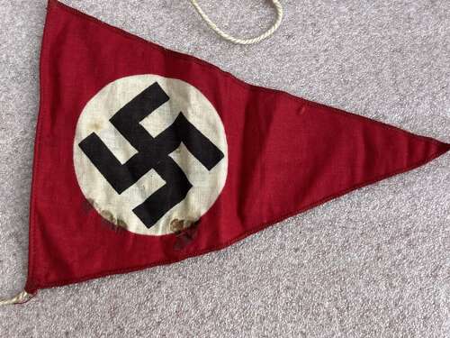 126) Good Original Pre War Pennants From The 1936 Berlin Olympics