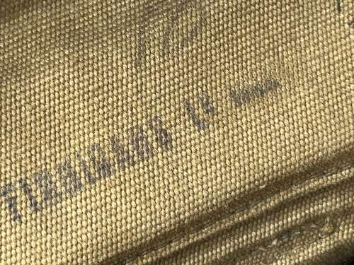 140) Lovely Original WW2 British Army 6x30 Binoculars 1943 & P37 Webbing Case