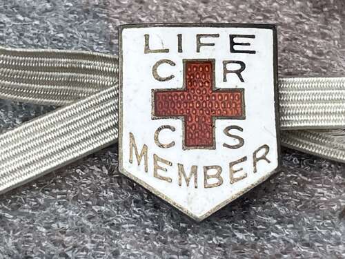 174) Original 1930s-WW2 Canadian Red Cross Members Armband
